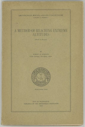 #160969) A METHOD OF REACHING EXTREME ALTITUDES. Robert H. Goddard
