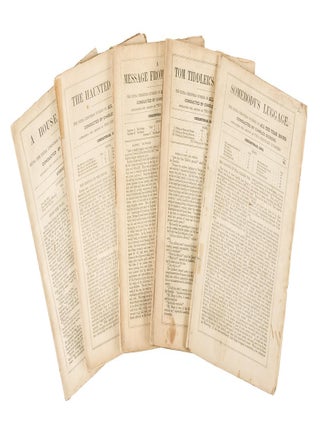 THE CHRISTMAS NUMBERS FROM HOUSEHOLD WORDS (1850-1858) AND ALL THE YEAR ROUND (1859-1867), COMPLETE. The Jean Hersholt set.