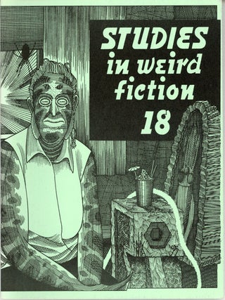 #161080) STUDIES IN WEIRD FICTION. Winter 1996 ., S. T. Joshi, number 18