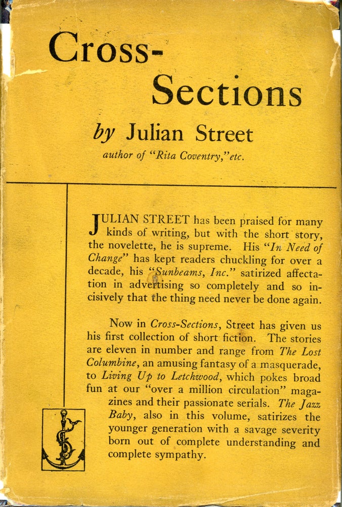 (#161290) CROSS-SECTIONS. Julian Street.