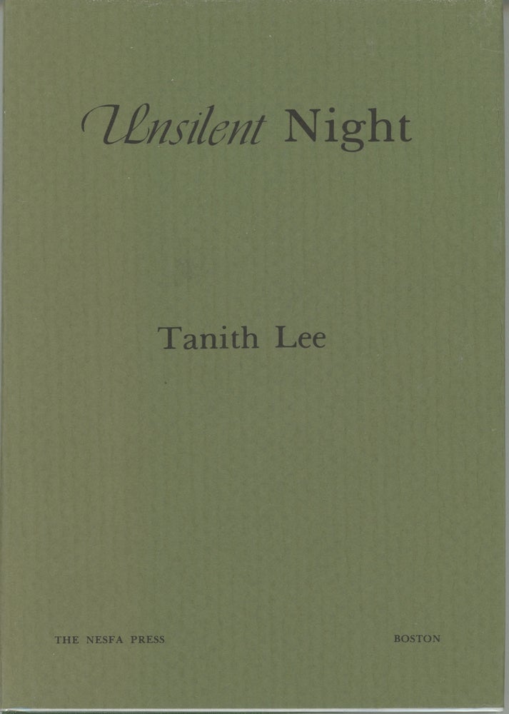 (#161431) UNSILENT NIGHT. Tanith Lee.