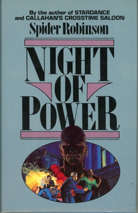 #161435) NIGHT OF POWER. Spider Robinson, Paul Robinson
