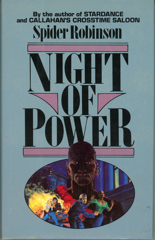 (#161435) NIGHT OF POWER. Spider Robinson, Paul Robinson.