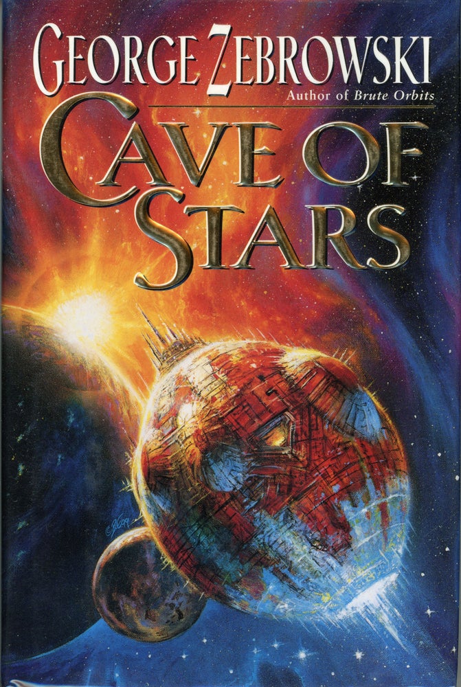 (#161514) CAVE OF STARS. George Zebrowski.