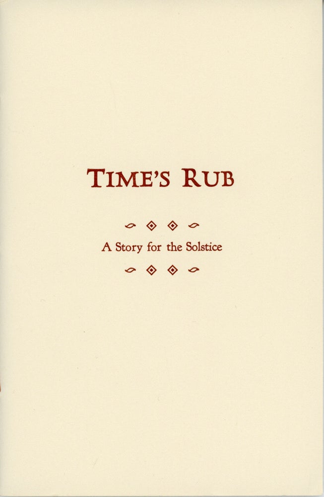(#161775) TIME'S RUB. Gregory Benford.