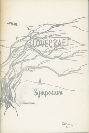 #162134) H. P. LOVECRAFT: A SYMPOSIUM. Howard Phillips Lovecraft, Fritz Leiber