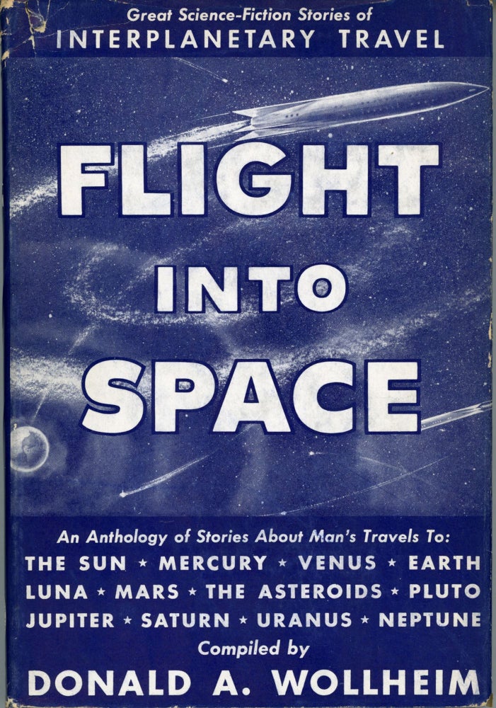(#162340) FLIGHT INTO SPACE. Donald A. Wollheim.