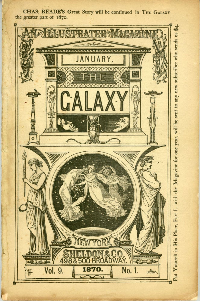 (#162748) Walt Whitman, THE. January 1870 GALAXY: AN ILLUSTRATED MAGAZINE, number 2 volume 11, whole number 70.