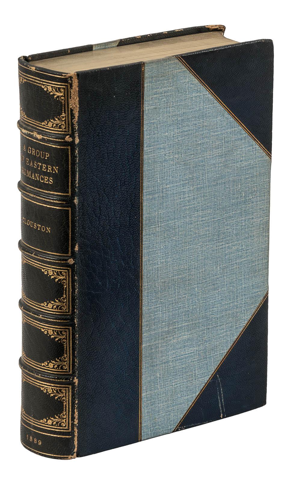 A GROUP OF EASTERN ROMANCES AND STORIES FROM THE PERSIAN, TAMIL, AND URDU.  With Introduction, Notes, and Appendix by W. A. Clouston by William ...