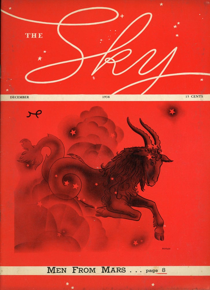 (#162811) SKY: MAGAZINE OF COSMIC NEWS. THE. December 1938 ., Clyde Fisher, number 2 volume 3.