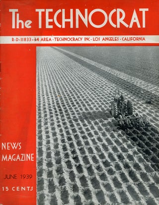 #162819) THE. June 1939 TECHNOCRAT, number 3 volume 7, whole number 33