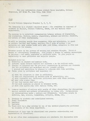 #162835) TYPED LETTER SIGNED (TLS). 1 page, dated 18 March 1971, to Ace Books, Inc. On 8 1/2 x...