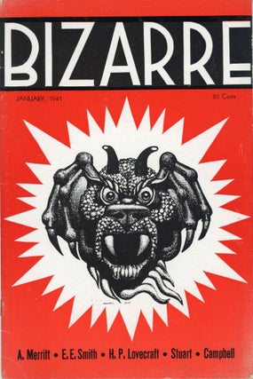 #163787) BIZARRE . January 1941 ., Jack Chapman Miske, Walter E. Marconette, number 1 volume 4,...