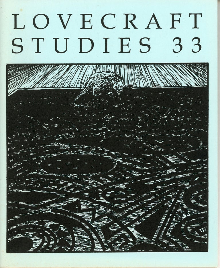 (#163794) LOVECRAFT STUDIES. Fall 1995 ., S. T. Joshi, number 33.
