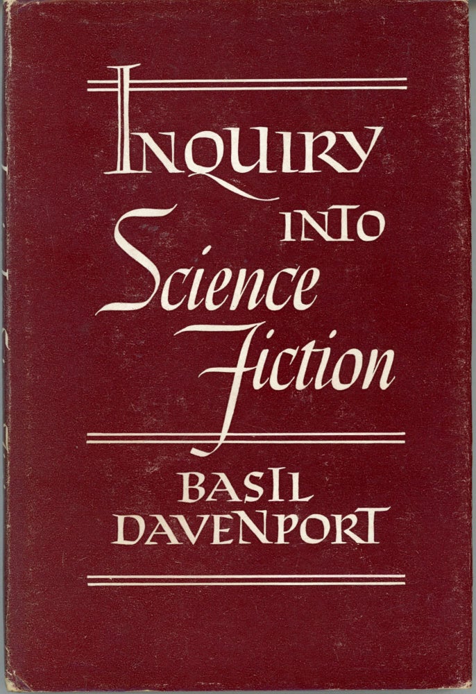 (#163819) INQUIRY INTO SCIENCE FICTION. Basil Davenport.
