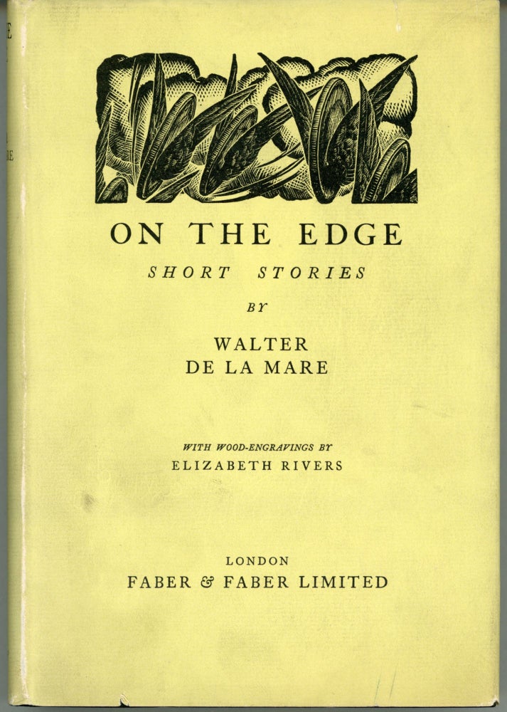 (#164024) ON THE EDGE: SHORT STORIES. Walter De la Mare.