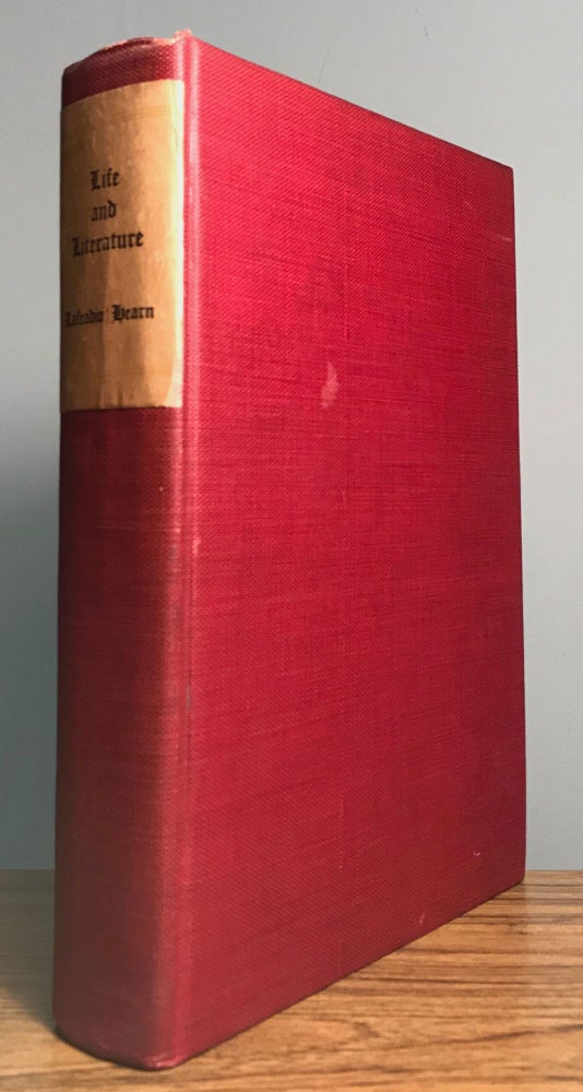 (#164097) LIFE AND LITERATURE ... Selected and Edited with an Introduction by John Erskine. Lafcadio Hearn.