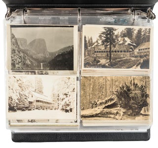 #164481) Yosemite Valley, High Sierra and Big Trees postcards. CAMP CURRY STUDIO BOYSEN STUDIO,...