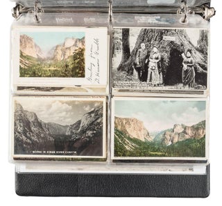 Yosemite Valley, High Sierra and Big Trees postcards.