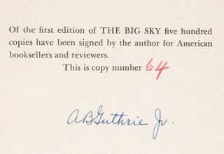 THE BIG SKY.