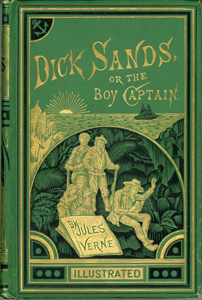 (#164620) DICK SANDS: THE BOY CAPTAIN ... Translated by Ellen E. Frewer. Jules Verne.
