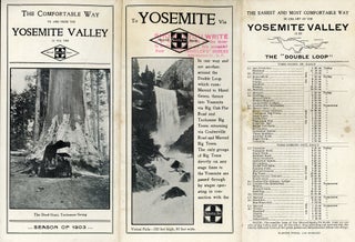 #164903) The comfortable way to and from the Yosemite Valley is via the Merced Santa Fe route ......