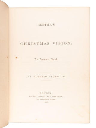 BERTHA'S CHRISTMAS VISION: AN AUTUMN SHEAF.