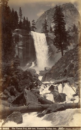 #164939) [Yosemite Valley] The Vernal Fall, 336 feet, Yosemite, Cal. Albumen photograph. ISAIAH...