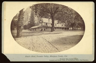 #164945) [Yosemite Valley] Black's Hotel, Yosemite Valley, Mariposa County, Cal. Albumen print....