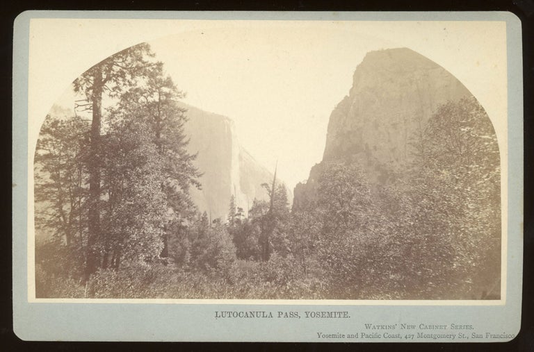 (#164948) [Yosemite Valley] Lutocanula Pass, Yosemite. Albumen print. CARLETON E. WATKINS.