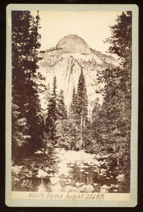 #164950) [Yosemite Valley] North Dome height 3568 ft. Albumen print. GUSTAVUS FAGERSTEEN