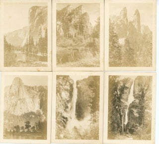 #165016) 12 real photographs of Yosemite Valley [title supplied]. 12 REAL PHOTOGRAPHS OF YOSEMITE...