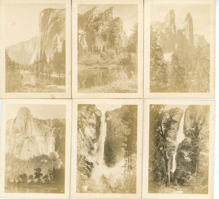 (#165016) 12 real photographs of Yosemite Valley [title supplied]. 12 REAL PHOTOGRAPHS OF YOSEMITE VALLEY.