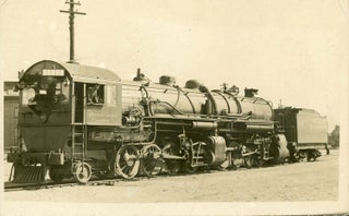 #165026) MALLET COMPOUND S. P. FREIGHT ENGINE SIERRA GRADE. Real photo post card (RPPC). Southern...