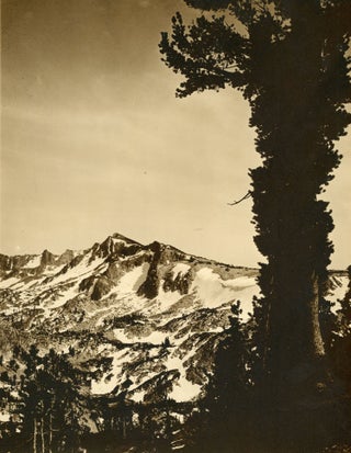 [High Sierra] Eight photographs of the Kings River Canyon High Sierra: The Great Western Divide and Rae Lake and Fin Dome [title supplied]. Monochrome sepia prints.