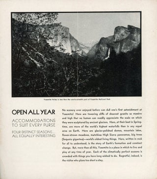 Yosemite and its Big Trees [cover title].