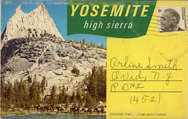 (#165069) Yosemite High Sierra ... [folder title]. 5 ASSOCIATES.