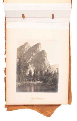 [Yosemite Valley] Album with fifteen gelatin silver prints of Yosemite Valley, circa 1903.