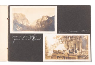 #165085) [Yosemite National Park] An album of photographs recording a vacation in Yosemite...