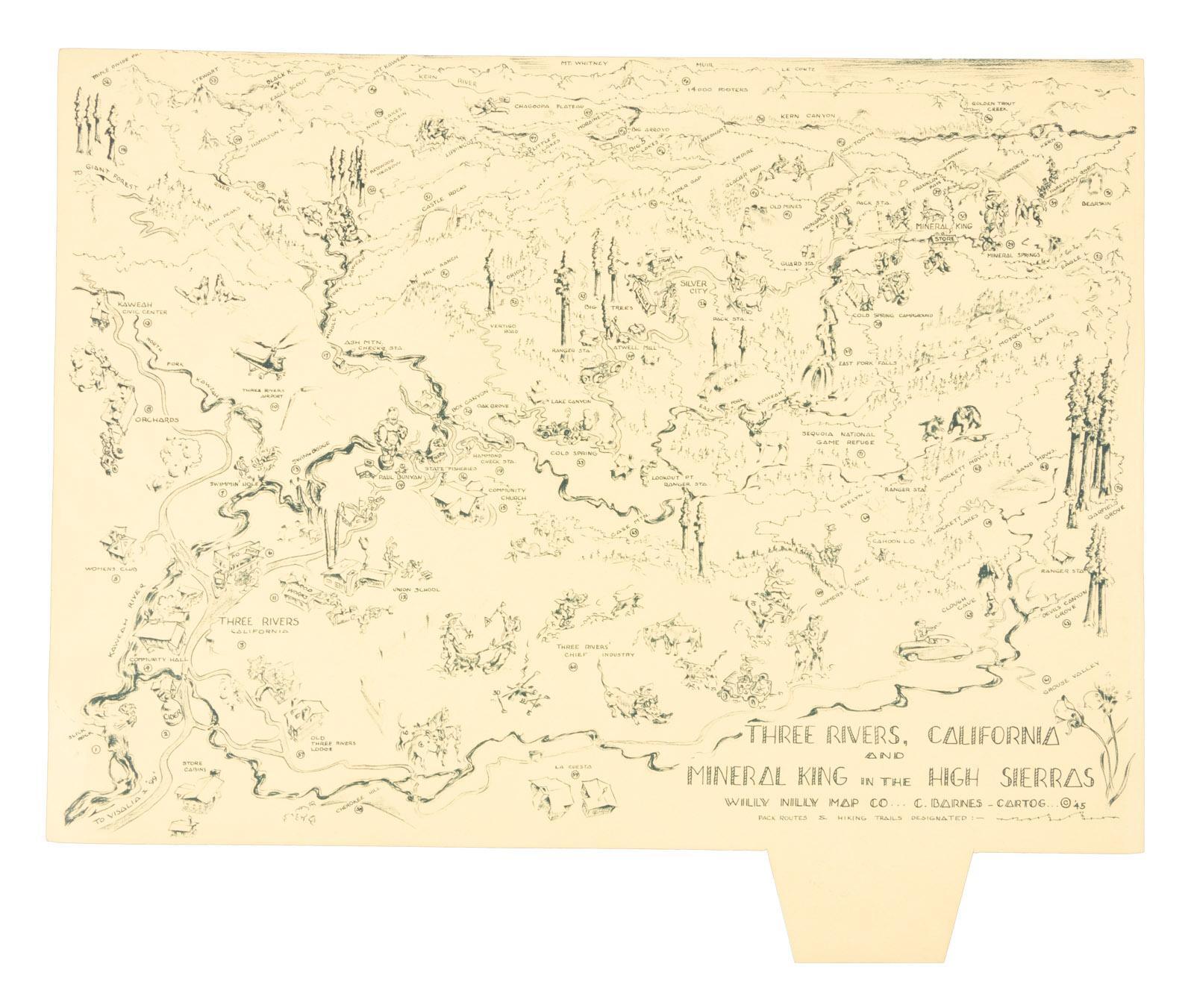 Topography Three Rivers California Map Three Rivers, California and Mineral King in the High Sierras | WILLY ...