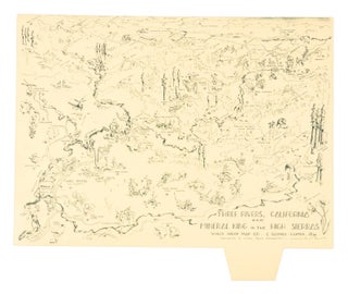 #165087) Three Rivers, California and Mineral King in the High Sierras. WILLY NILLY MAP CO,...