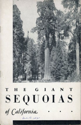 #165106) The giant sequoias of California by Lawrence F. Cook. LAWRENCE F. COOK