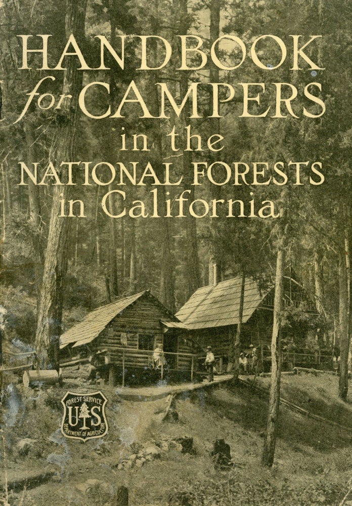 (#165111) Handbook for campers in the national forests in California. Department circular 185. UNITED STATES. DEPARTMENT OF AGRICULTURE. FOREST SERVICE.