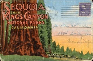 #165116) Sequoia and Kings Canyon National Parks California ... [folder title]. SEQUOIA AND KINGS...