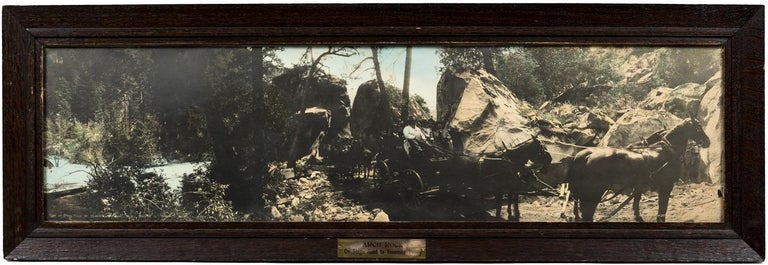 (#165131) [Yosemite Valley] Arch Rock, on stage road to Yosemite Valley. ARTHUR CLARENCE PILLSBURY.