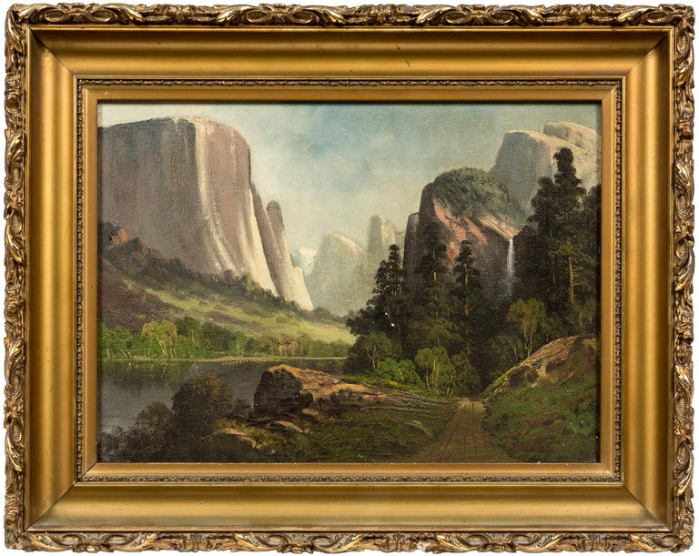 (#165137) Yosemite Valley, California. JOHN ENGLEHART, attributed.