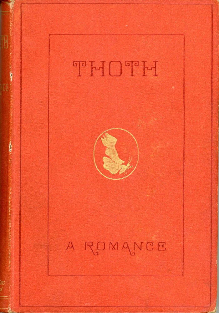 (#165799) THOTH: A ROMANCE. Joseph Shield Nicholson.
