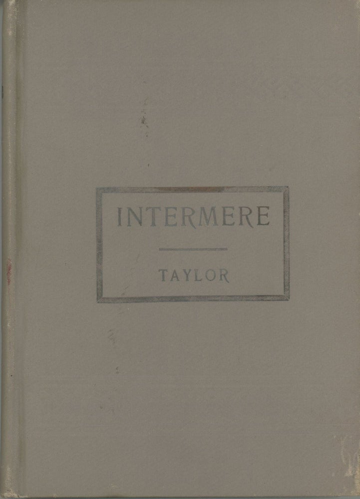 (#165882) INTERMERE. William Alexander Taylor.