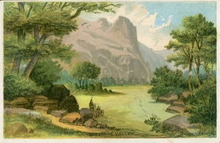 #165976) Yosemite Valley [caption title]. Victorian sentiment card, J. H. BUFFORD'S SONS