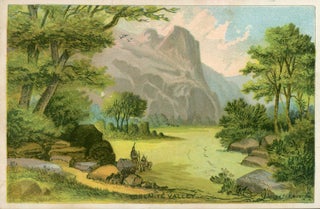 #165978) Yosemite Valley [caption title]. Victorian sentiment card, J. H. BUFFORD'S SONS